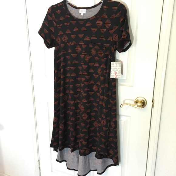 LuLaRoe Dresses & Skirts - 🍂NWT "Carly" LLR Dress Sz 8-12🍁OFFERS WELCOME🍂